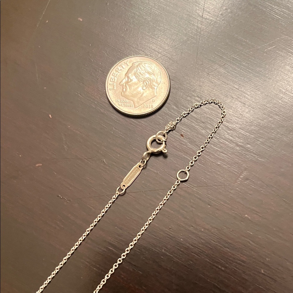 Tiffany & Co. Sterling Silver Infinity Necklace Set - Picture 8 of 9